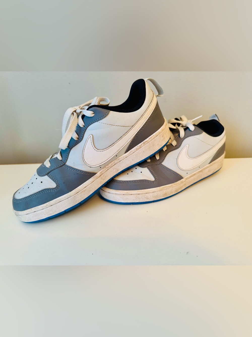 Nike Unisex Kids' Court Borough Low Recraft Shoes - Boys sz7